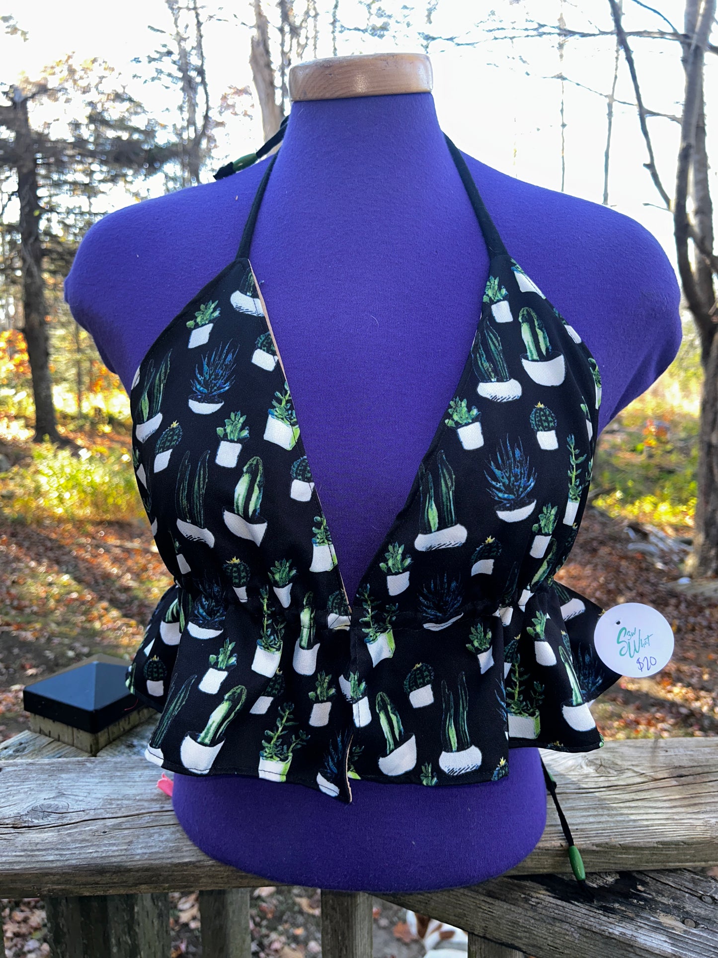 Ruffled Triangle Style Tops